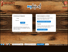 Tablet Screenshot of mydojo.at